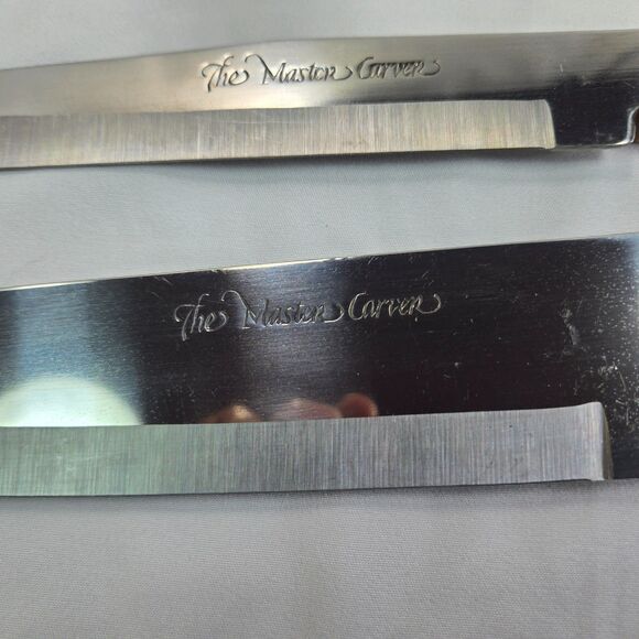 Vintage 11 Kitchen Knife Mixed Lot Washington Forge Master Carver Maxam Russell - Picture 13 of 16